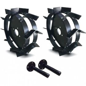 Çapa Makinaları 400x8-22 mm Demir Teker ve Aks Takımı