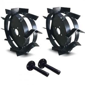 Çapa Makinaları 400x8-22 mm Demir Teker ve Aks Takımı