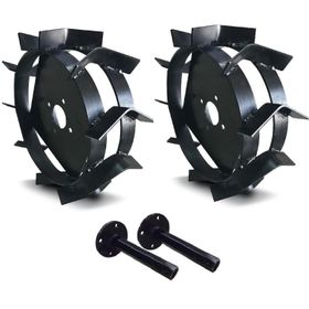 Çapa Makinaları 400x8-23 mm Demir Teker ve Aks Takımı