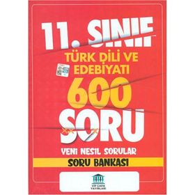 Çapa Yayınları 11. Sınıf Türk Dili ve Edebiyatı Soru Bankası
