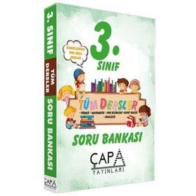 Çapa Yayınları 3. Sınıf Tüm Dersler Soru Bankası
