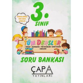 Çapa Yayınları 3. Sınıf Tüm Dersler Soru Bankası