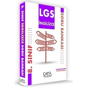 Çapa Yayınları 8. Sınıf LGS 1. Dönem Tekrar Tüm Dersler Soru Bankası