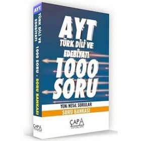 Çapa Yayınları AYT Türk Dili ve Edebiyatı Soru Bankası