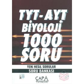 Çapa Yayınları TYT - AYT Biyoloji Soru Bankası