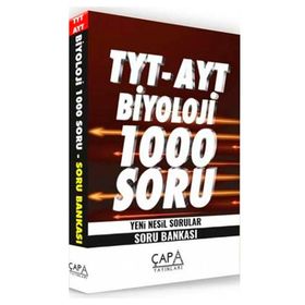 Çapa Yayınları TYT - AYT Biyoloji Soru Bankası