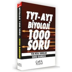 Çapa Yayınları TYT - AYT Biyoloji Soru Bankası