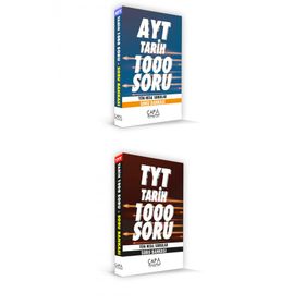 Çapa Yayınları - TYT AYT Tarih Soru Bankası Seti