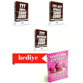 Çapa Yayınları - TYT Matematik Biyoloji Kimya Soru Bankası Seti