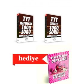 Çapa Yayınları - TYT Matematik ve Türkçe Soru Bankası Seti 2 Kitap