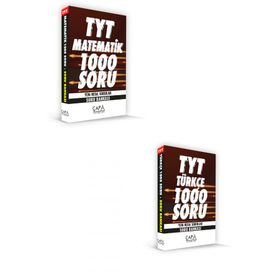 Çapa Yayınları - TYT Matematik ve Türkçe Soru Bankası Seti 2 Kitap