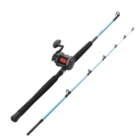 Caperlan 10/12 Lbs COMBO GAME-100 190 Denizde Sırtı Balıkçılık Olta Takımı