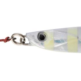 Caperlan Biastos Assist Beyaz Deniz Balıkçılığı Casting Jig Kaşık 20 gr Fosforlu Suni Yem