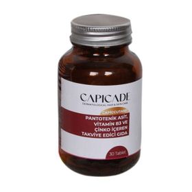 Capicade Capiccutane Pantotenik Asit 30 Tablet