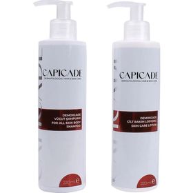 Capicade Demoxcade Cilt Bakım Seti 220 ml Şampuan + 220 ml Losyon