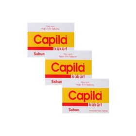 Capila 3x90 gr Kükürt Sivilce ve Akneye Karşı Sabun