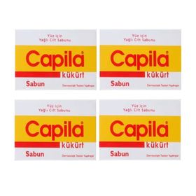 Capila 4x90 gr Kükürt Sivilce ve Akneye Karşı Sabun