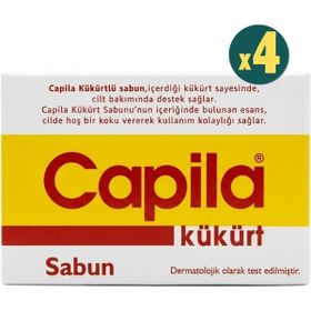 Capila 4x90 gr Kükürtlü Sabun