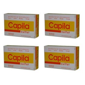 Capila 4x90 gr Kükürtlü Sivilce ve Akneye Karşı Sabun