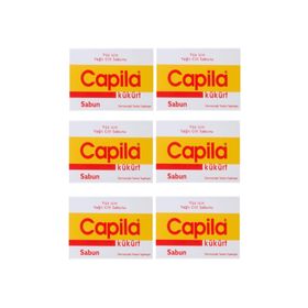Capila 6x90 gr Kükürtlü Sabun