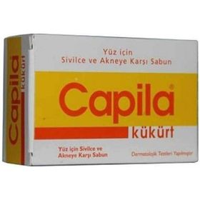 Capila 90 gr Kükürtlü Sivilce ve Akneye Karşı Sabun