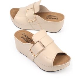 Capone 612245 Outfitters Bej Kadın Terlik