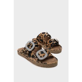 Capone Outfitters Britney Taşlı Kadın Espadril Terlik