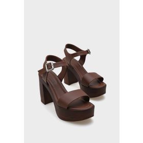 Capone Outfitters Dolores Platform Tek Bantlı Kadın Sandalet