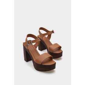 Capone Outfitters Dolores Platform Tek Bantlı Kadın Sandalet