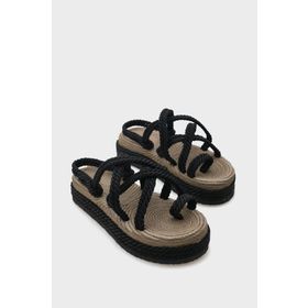 Capone Outfitters Eden Dolgu Topuk Ipli Kadın Sandalet