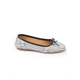 Capone Outfitters Hana Trend Gümüş Kadın Babet