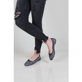 Capone Outfitters Hana Trend Siyah Kadın Babet