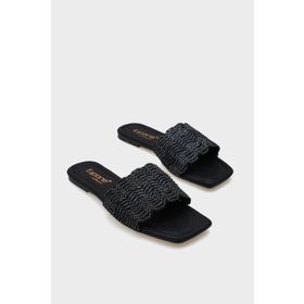 Capone Outfitters Katya Düz Topuklu Parlak Küt Burunlu Kadın Terlik