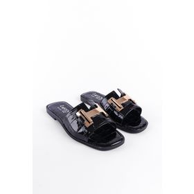 Capone Outfitters Koren H Gold Tokalı Kadın Terlik