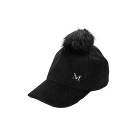Cappello CAPMC202R001 Siyah Tüylü Düz Kadın Şapka