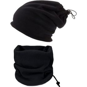 Cappello CAPPLBYBR01 Unisex Polar Boyunluk Siyah Bere