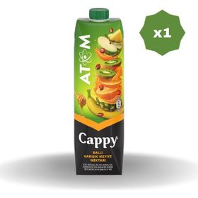 Cappy 1 lt Karton Kutu Atom Ballı Karışık Meyve Nektarı