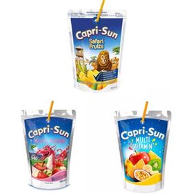 Capri Sun 3 Çeşit 200 ml Dev Meyve Suyu Paketi (20 adet)
