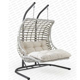 Capri Swing Bodrum Beyaz Double Salıncak