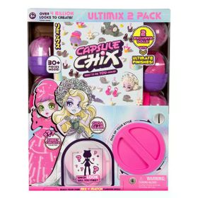 Capsule Chix 36450 Ultimix 2'li Paket 10 Sürpriz Kapsüllü Oyuncak Bebek Seti