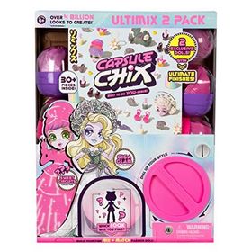 Capsule Chix 36450 Ultimix 2'li Paket 10 Sürpriz Kapsüllü Oyuncak Bebek Seti