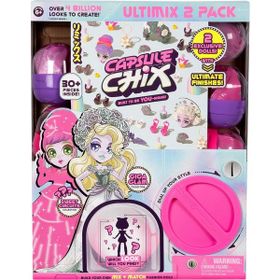 Capsule Chix 36450 Ultimix 2'li Paket 10 Sürpriz Kapsüllü Oyuncak Bebek Seti