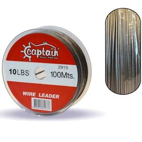 Captain 100 mt Steel Wire Leader 10 lbs Çelik Tel