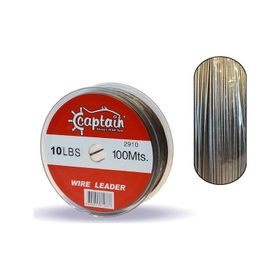 Captain 100 mt Steel Wire Leader 10 lbs Çelik Tel