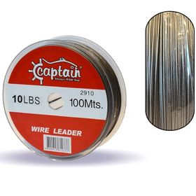 Captain 100 mt Steel Wire Leader 10 lbs Çelik Tel