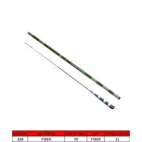 Captain 1065 630 cm Bamboo Pole Kısa Kapanır Göl Kamışı