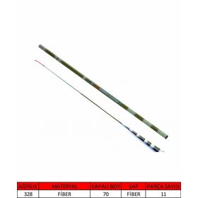 Captain 1065 630 cm Bamboo Pole Kısa Kapanır Göl Kamışı
