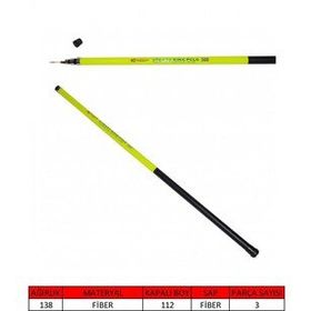 Captain 1072 300 cm Steady Ring Pole Bilezikli Göl Kamışı
