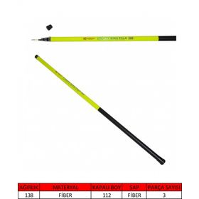 Captain 1072 300 cm Steady Ring Pole Bilezikli Göl Kamışı