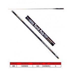 Captain 1090 500 cm Torch Pole 40T Karbon Göl Kamışı